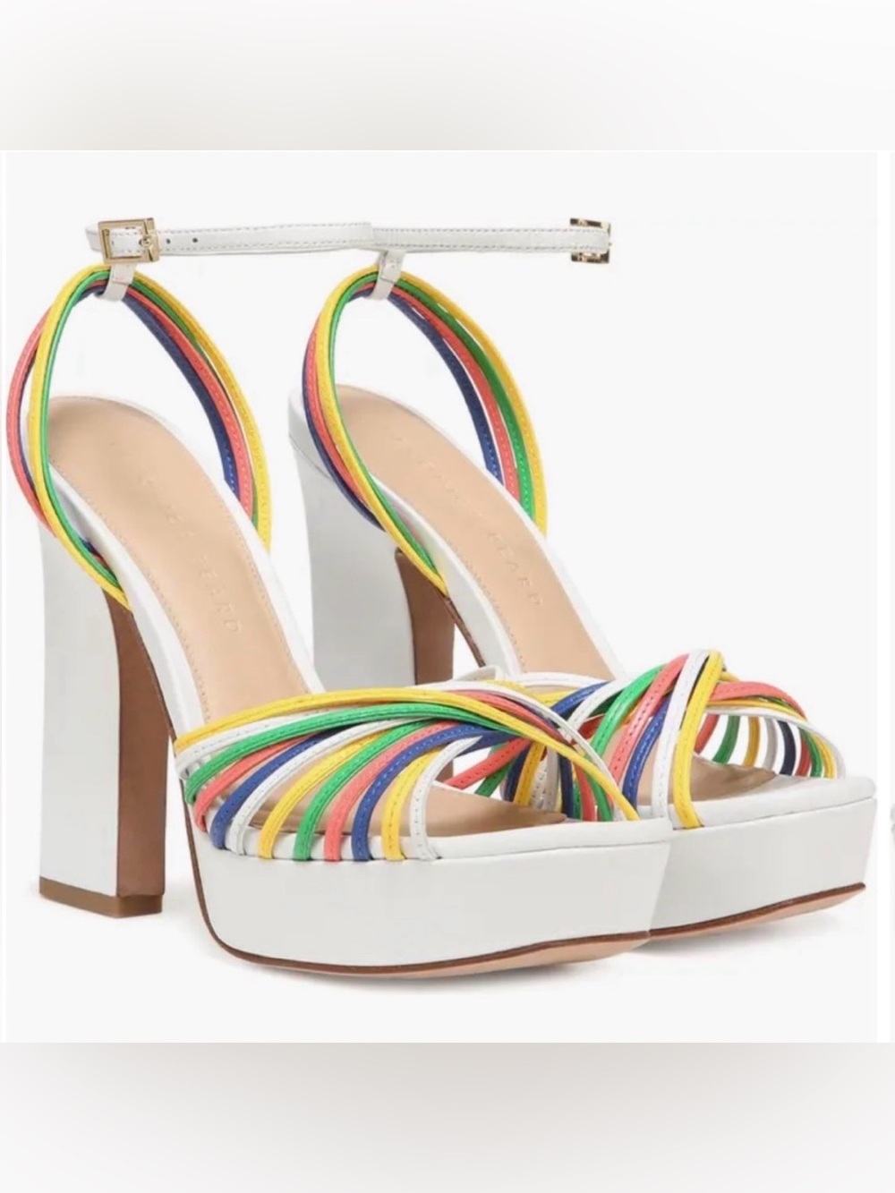 NWOT Veronica Beard Fletcher Platform Sandals